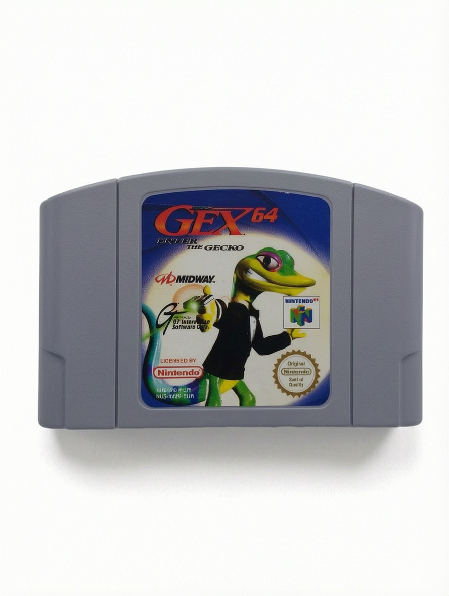 Gex 64 Nintendo 64 en loose Version FRA