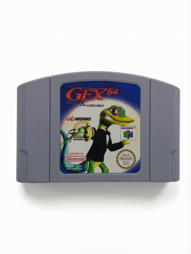 Gex 64 Nintendo 64 en loose Version FRA