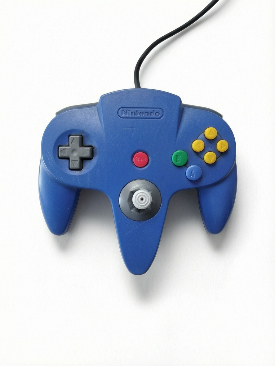 Manette Bleue Nintendo 64