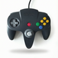 Manette Noire Nintendo 64