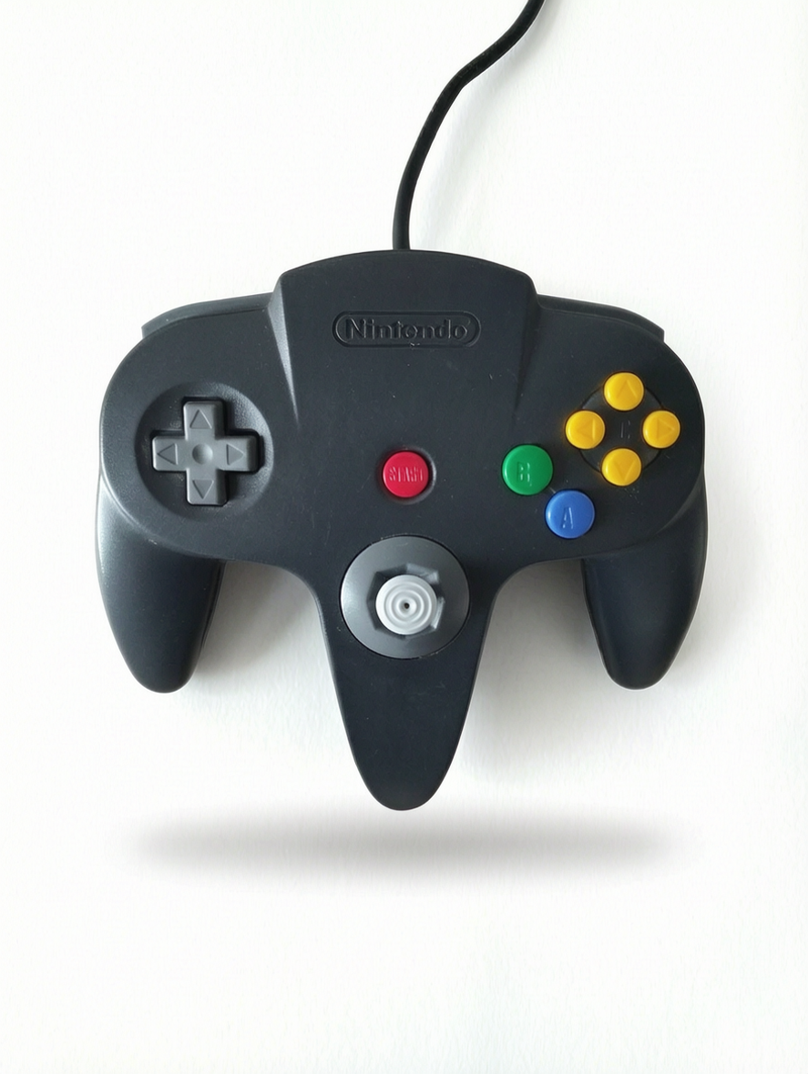 Manette Noire Nintendo 64
