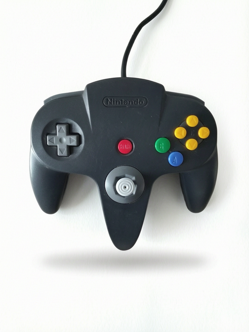 Manette Noire Nintendo 64
