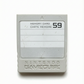 Carte Mémoire Grise GameCube  59 blocs