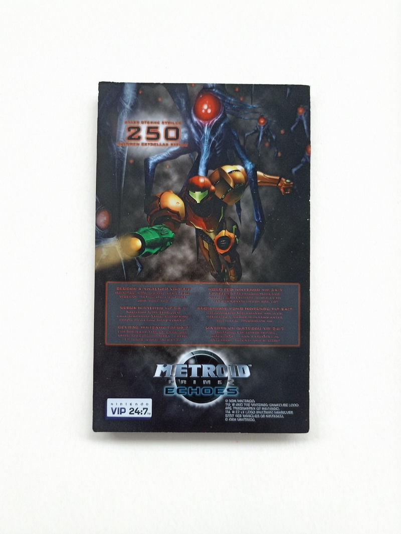 Carte VIP Metroid Prime 2 : Echoes