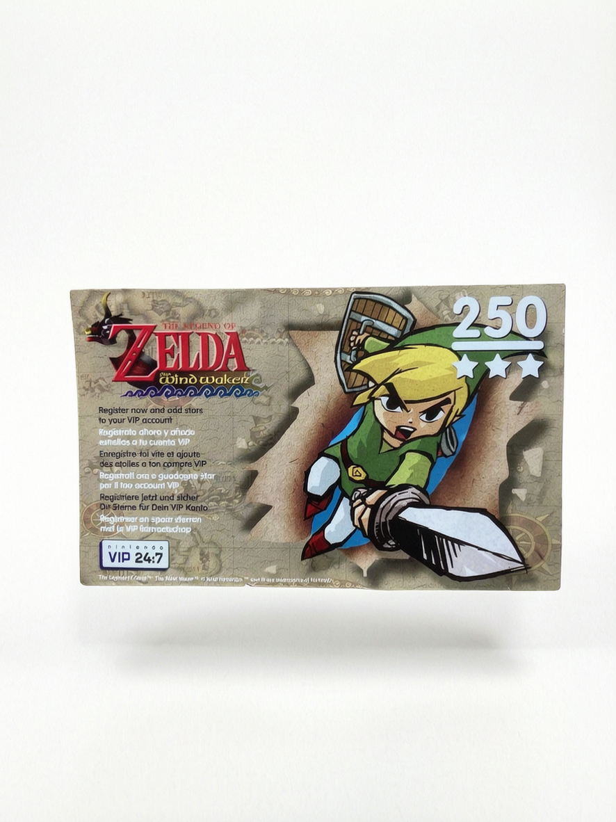 Carte VIP The Legend of Zelda : The Wind Waker Edition Limitée