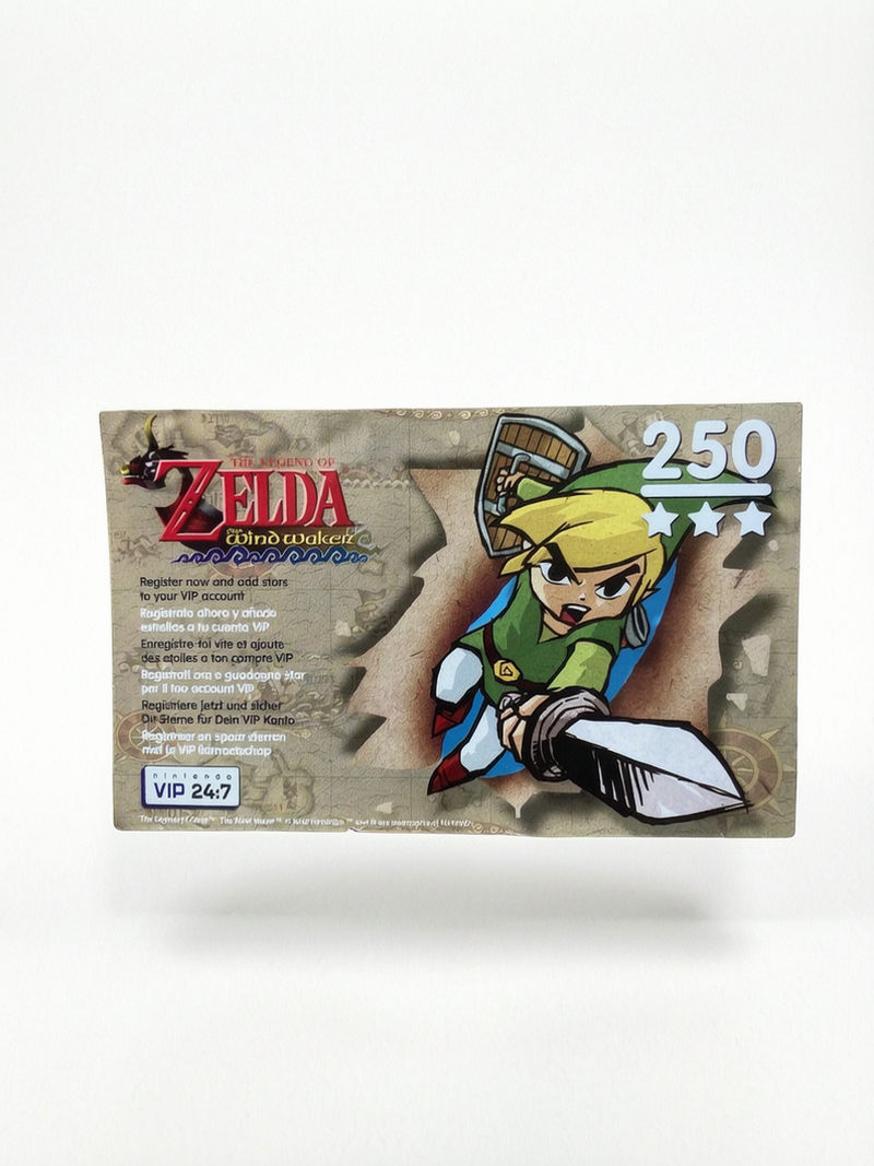 Carte VIP The Legend of Zelda : The Wind Waker Edition Limitée