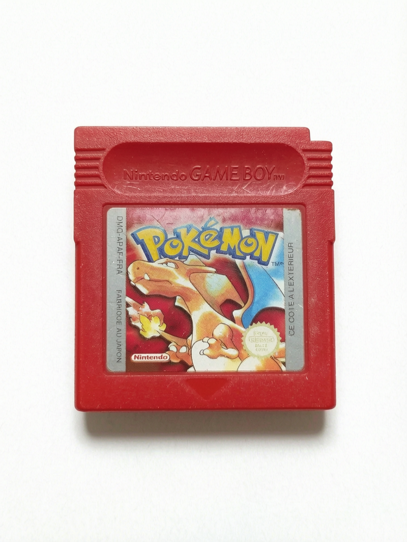 Pokémon Version Rouge Game Boy officielle