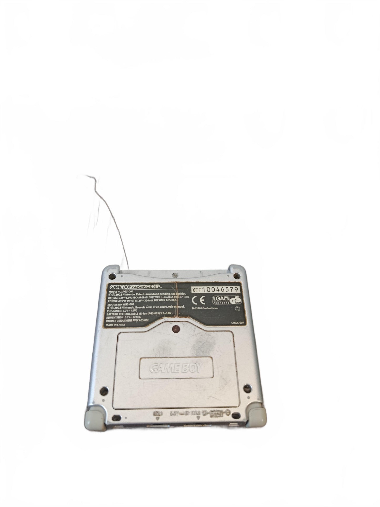 Console Game Boy Advance SP Grise