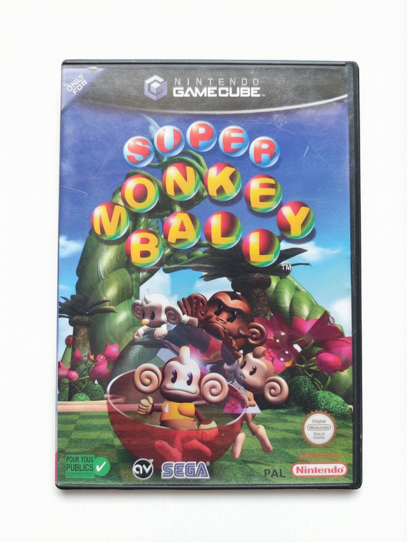 Super Monkey Ball GameCube Complet en Français