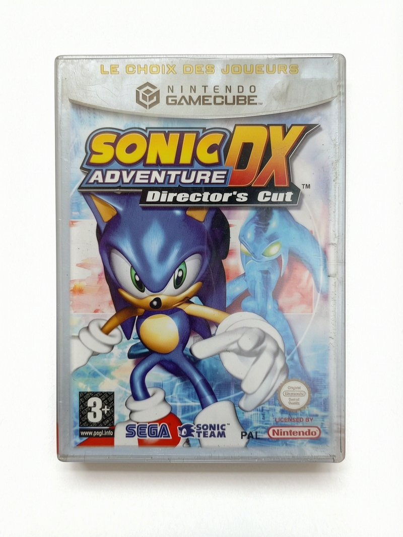 Sonic Adventure DX Director's Cut Version Le Choix des Joueurs Nintendo Gamecube