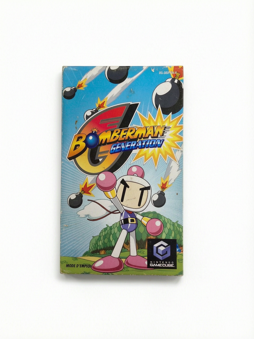 Notice Bomberman Generation GameCube