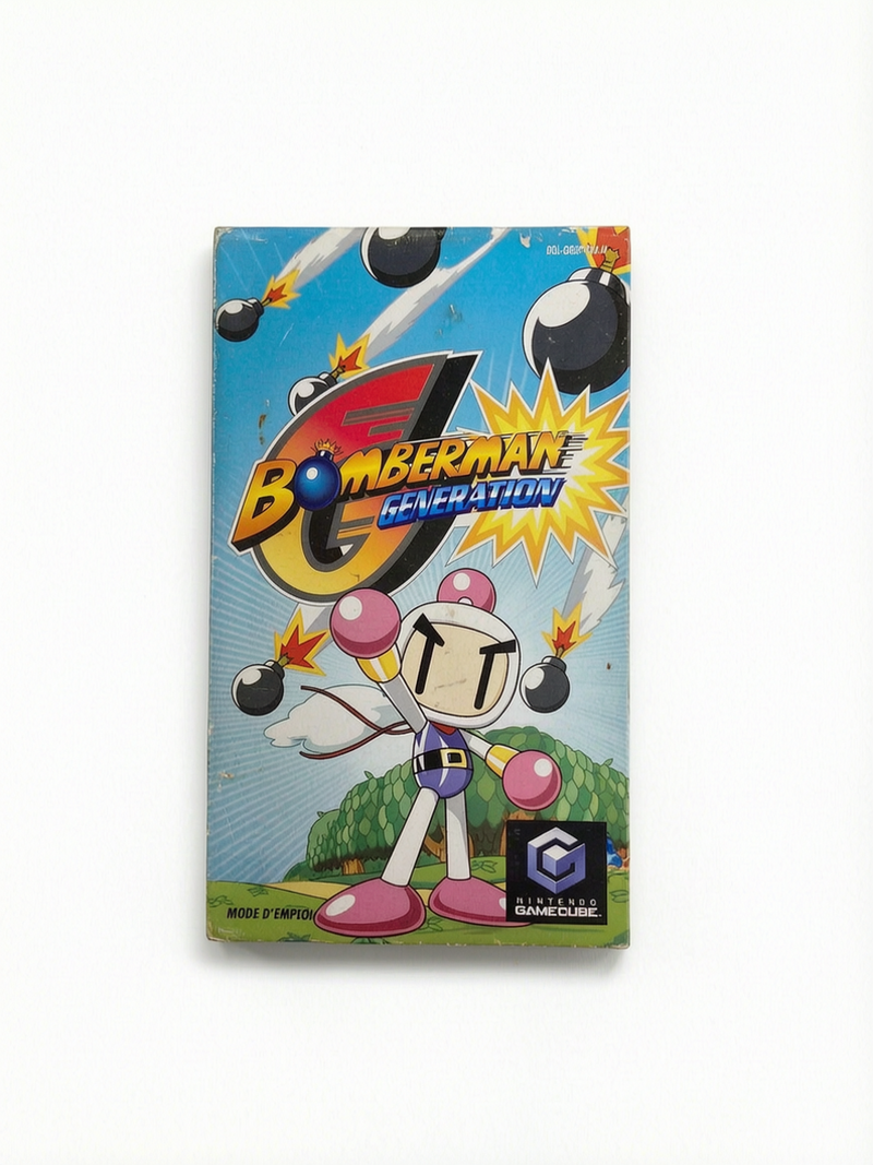 Notice Bomberman Generation GameCube
