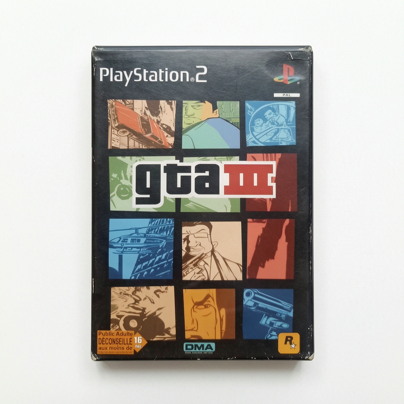 Grand Theft Auto III - PlayStation 2 (PS2)