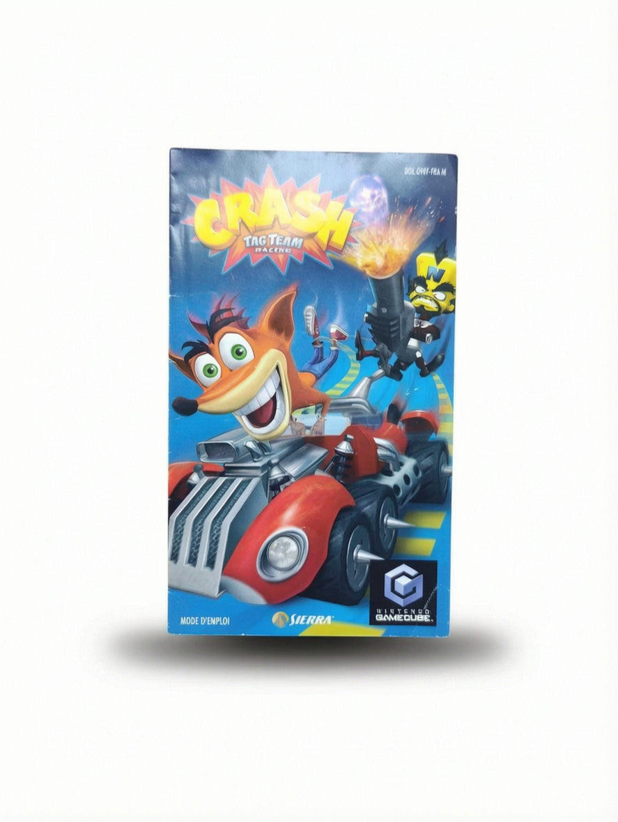 Notice Crash Tag Team Racing GameCube FRA