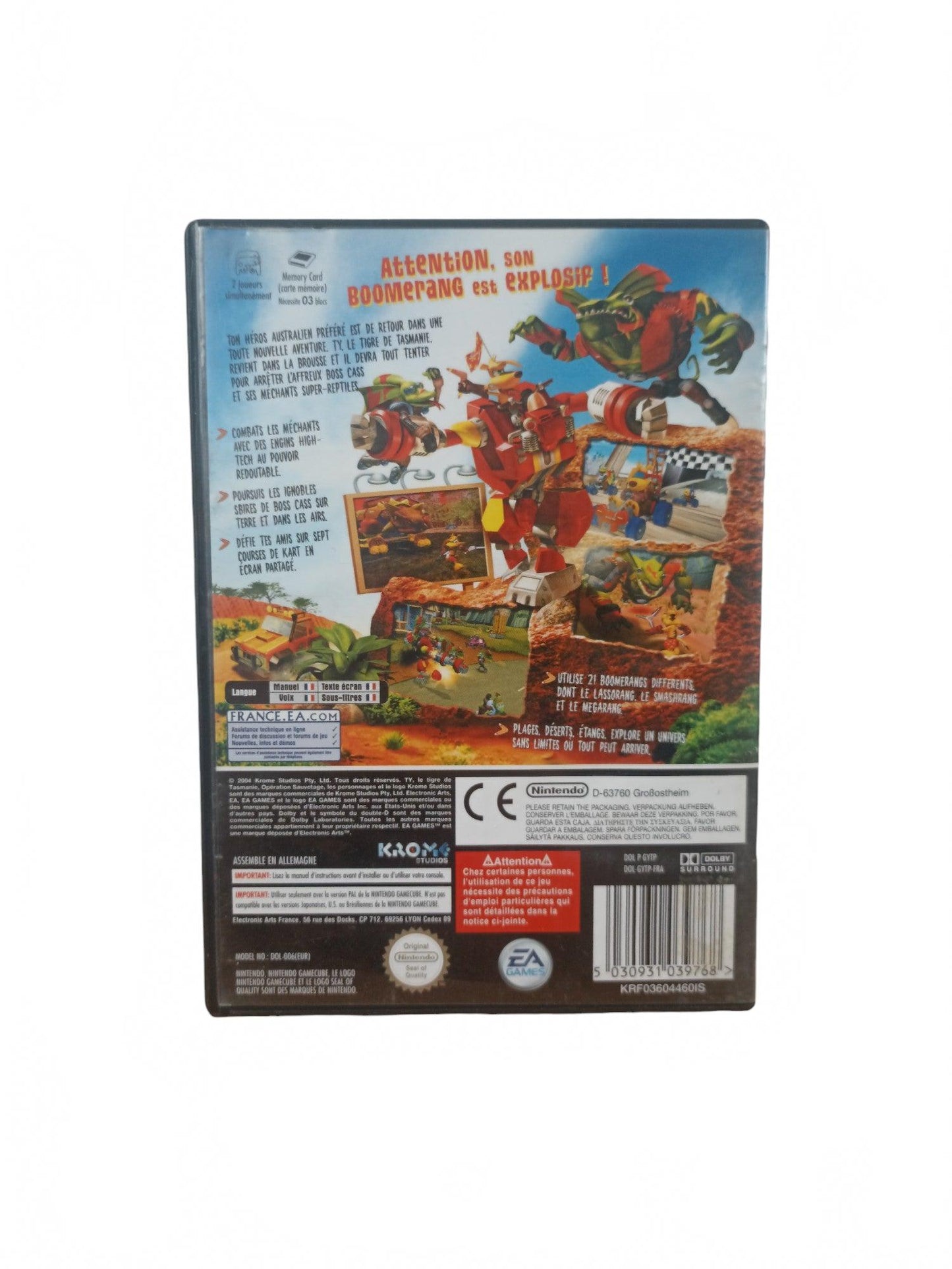Ty, le tigre de Tasmanie 2 : Opération Sauvetage - Gamecube