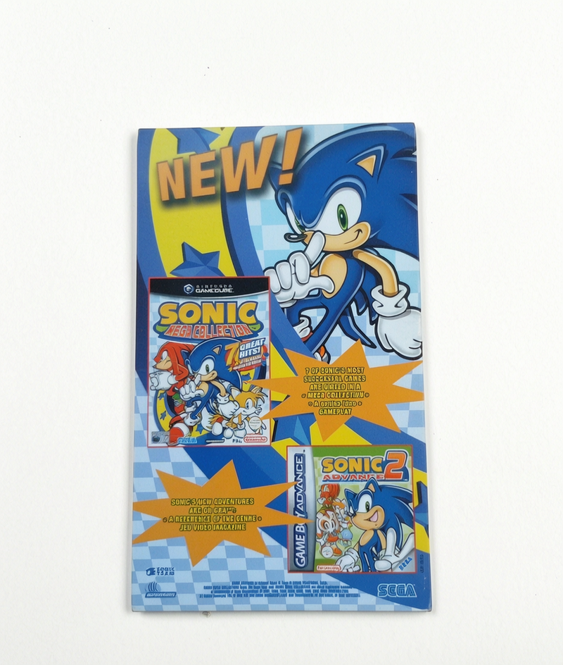 Pub Sonic GameCube