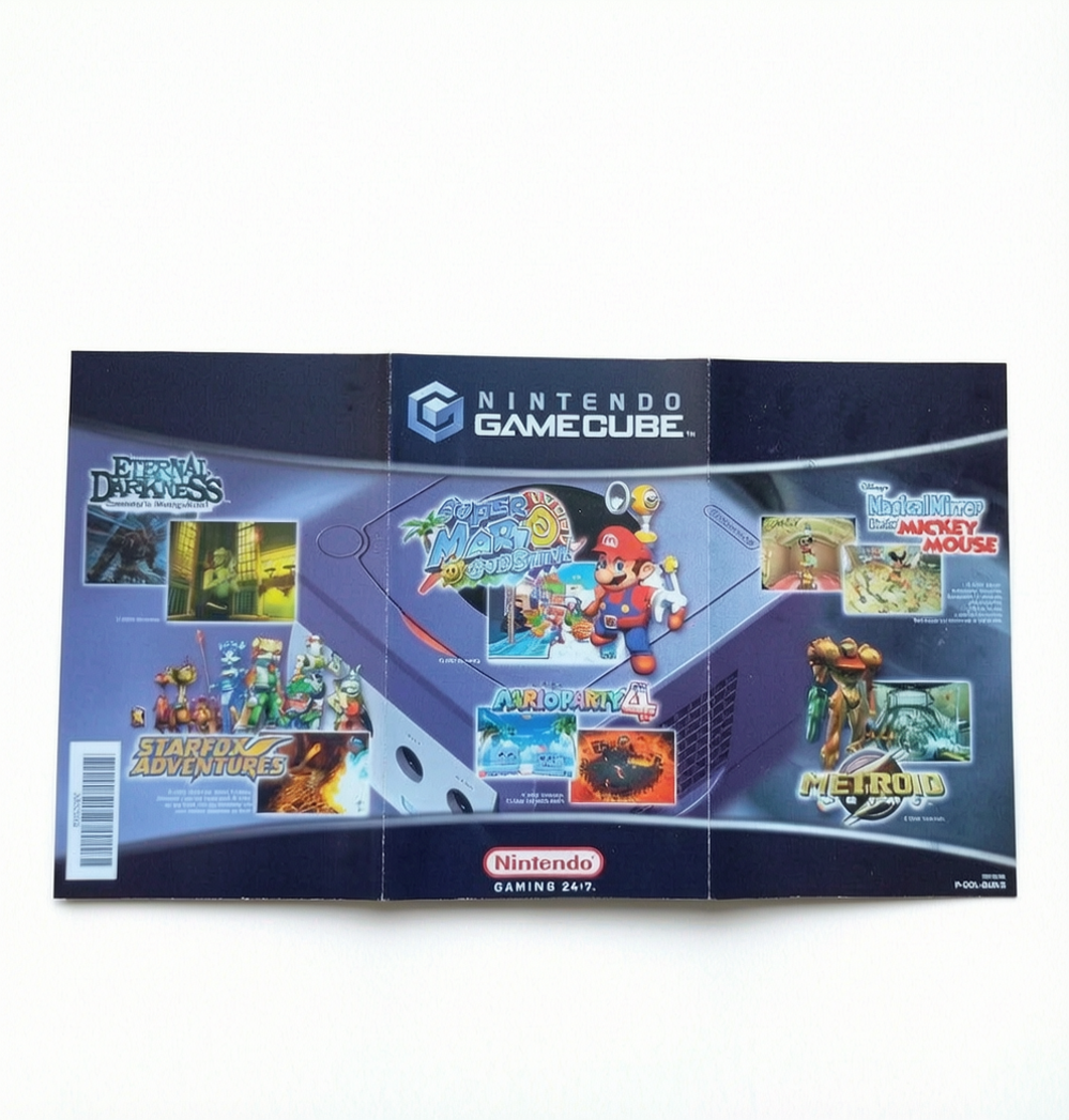 Dépliant GameCube DOL-EUR-2