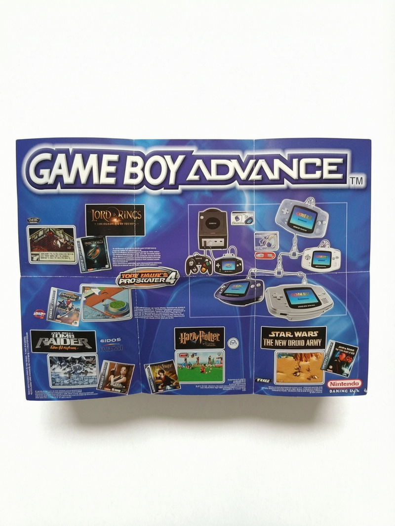 Dépliant Game Boy Advance