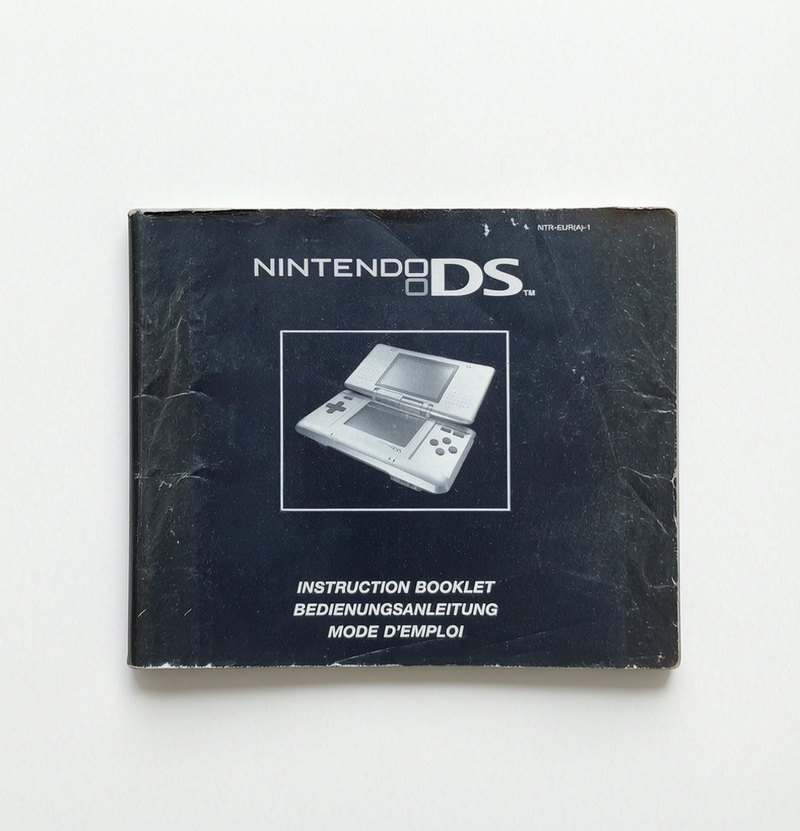 Notice Nintendo DS Fat