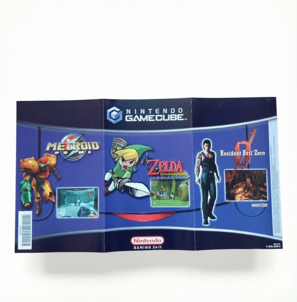 Dépliant GameCube DOL-EUR-2