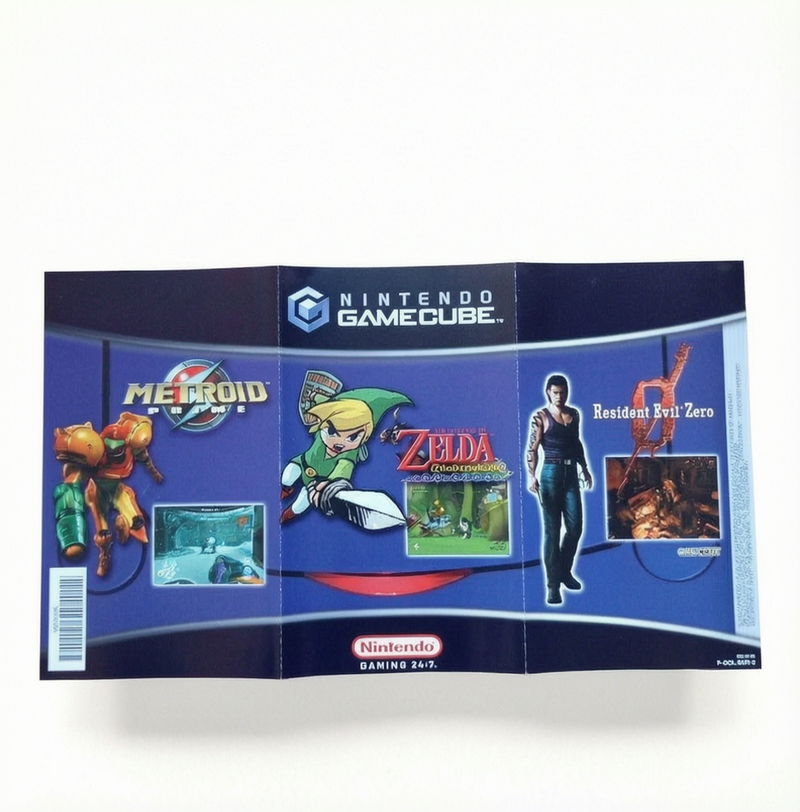 Dépliant GameCube DOL-EUR-2