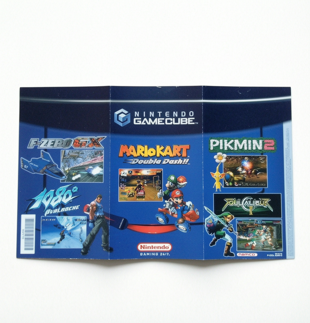 Dépliant GameCube DOL-EUR