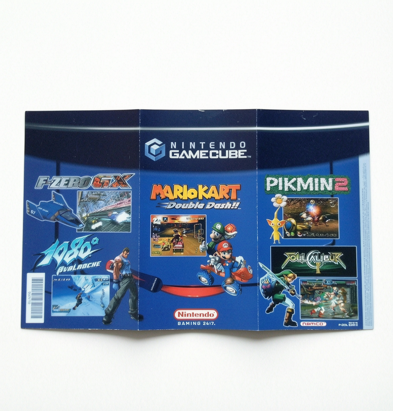Dépliant GameCube DOL-EUR