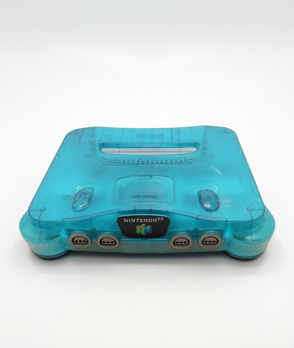 Console Nintendo 64 N64 Bleu Transparent