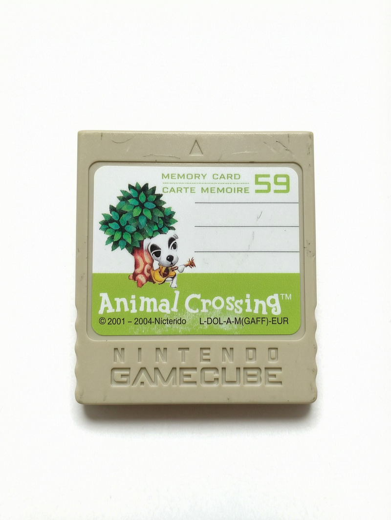 Carte Mémoire Animal Crossing