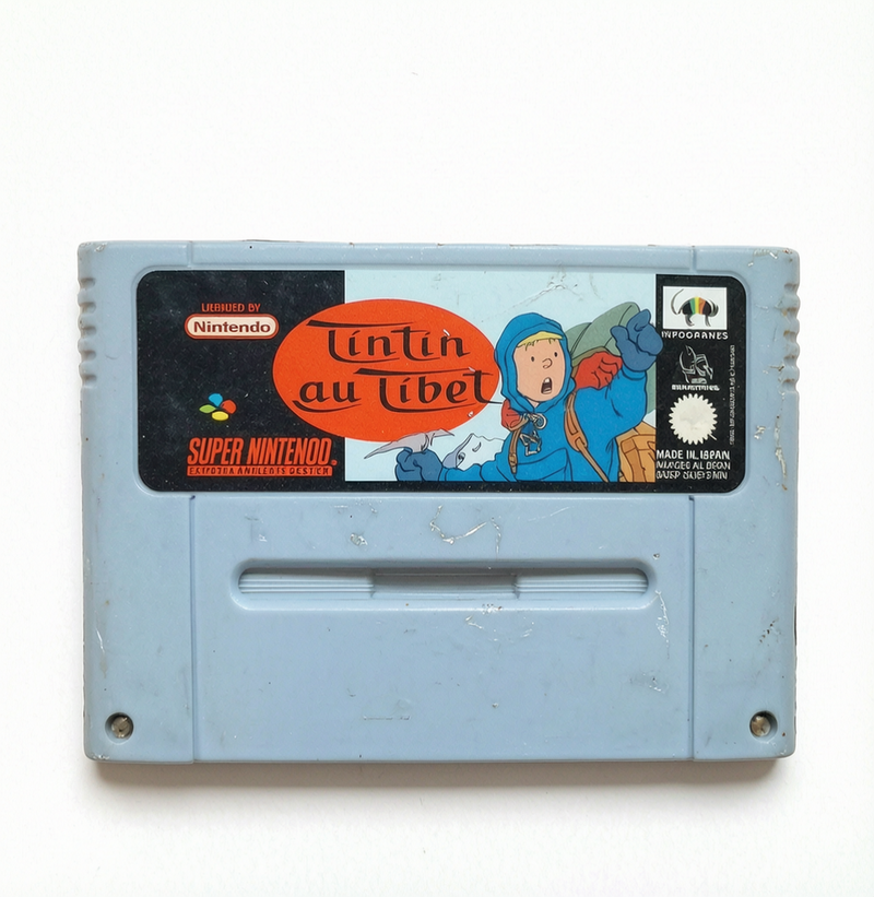 Tintin au Tibet Super Nintendo (SNES)