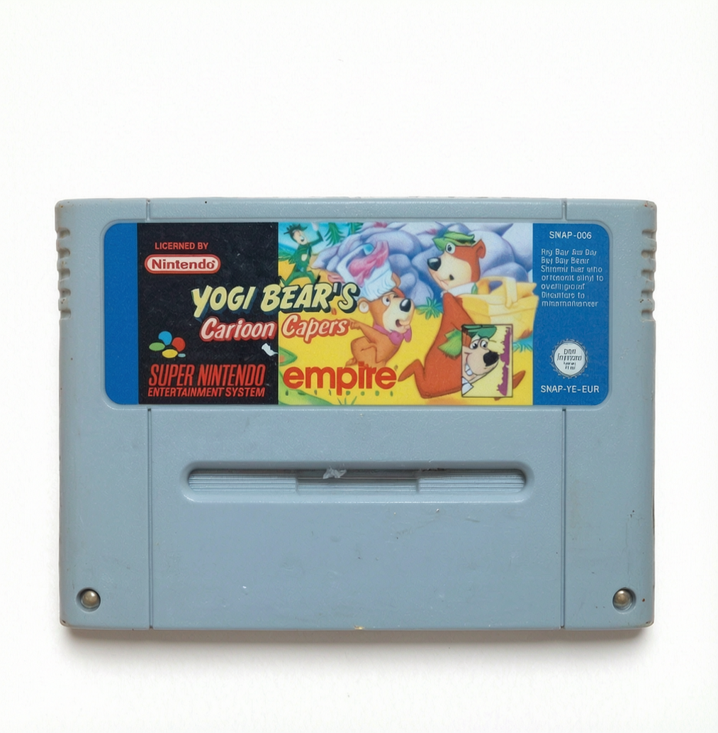 Yogi Bear's : Cartoon Capers Super Nintendo (SNES)