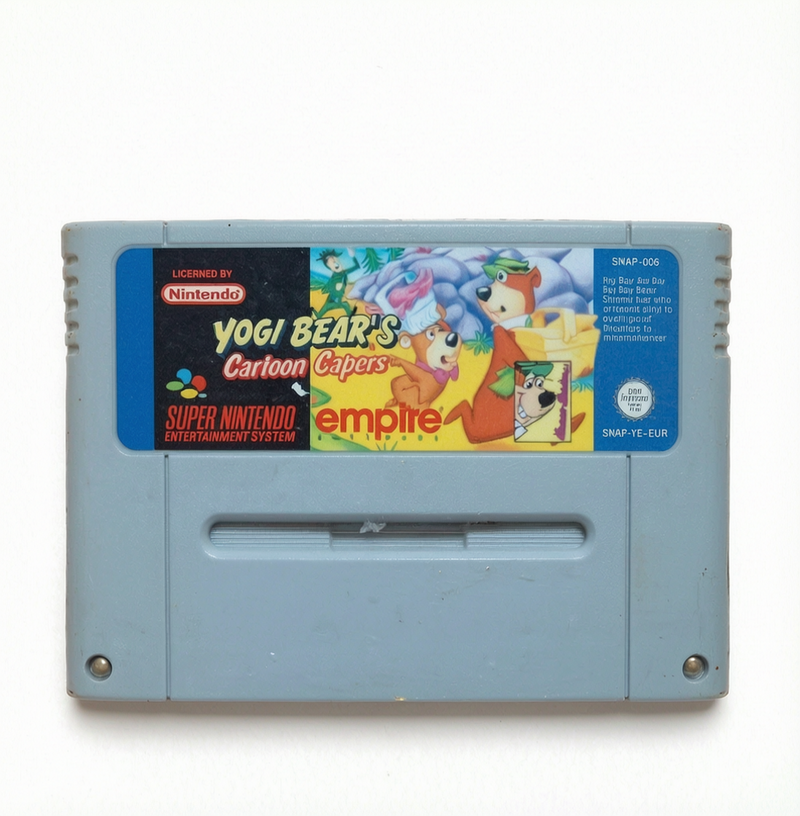 Yogi Bear's : Cartoon Capers Super Nintendo (SNES)