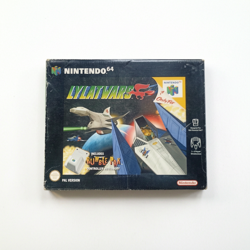 Lylat Wars en boîte UK