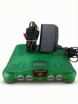 Console Nintendo 64 N64 Vert Transparent