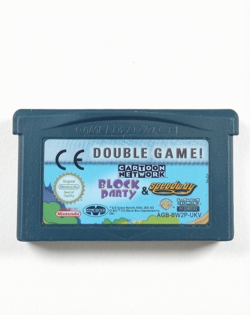 Compilation Double Game ! Cartoon Network Block Party + Speedway - Game Boy Advance (GBA)