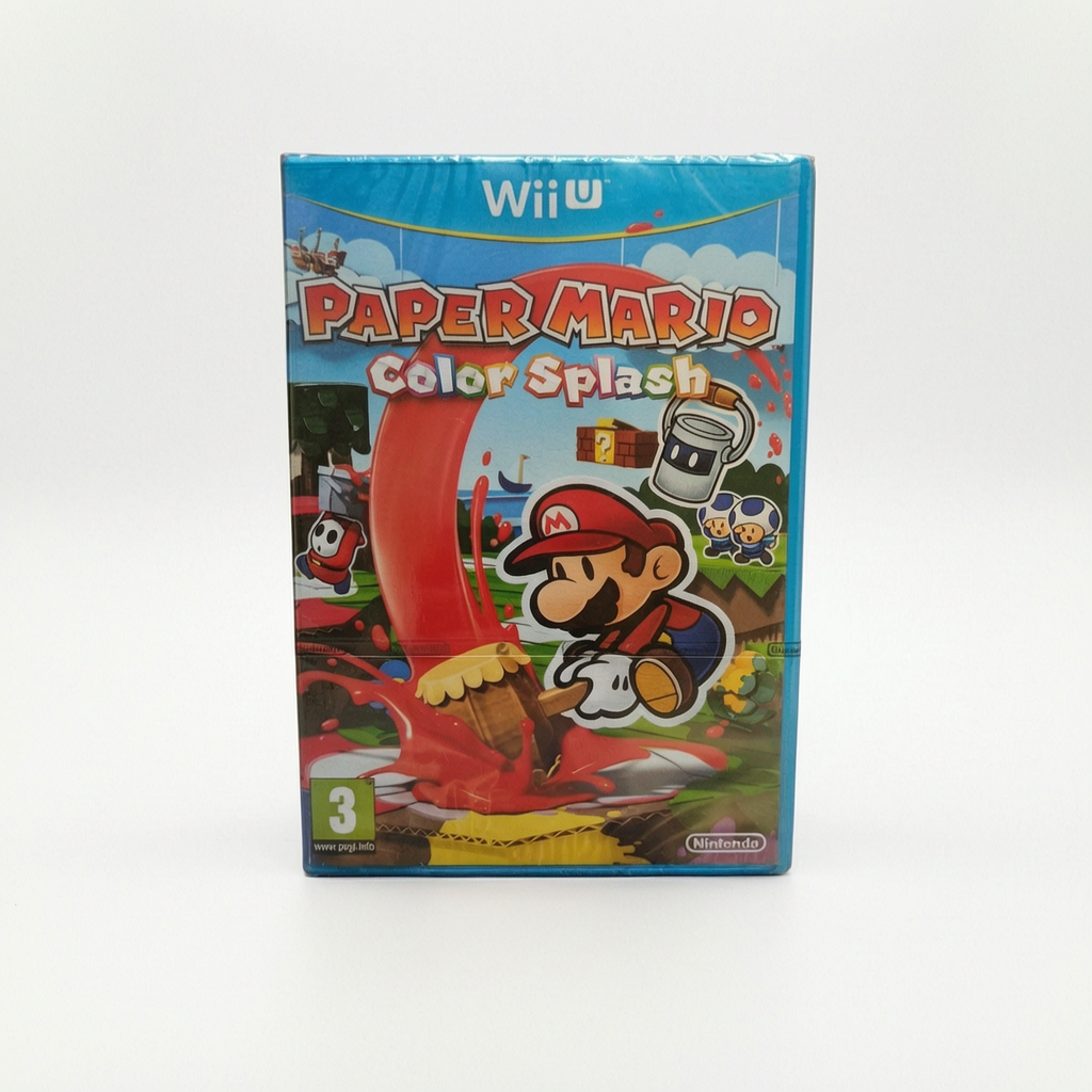 Paper Mario : Color Splash Nintendo Wii U Neuf