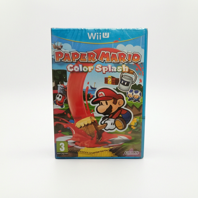 Paper Mario : Color Splash Nintendo Wii U Neuf