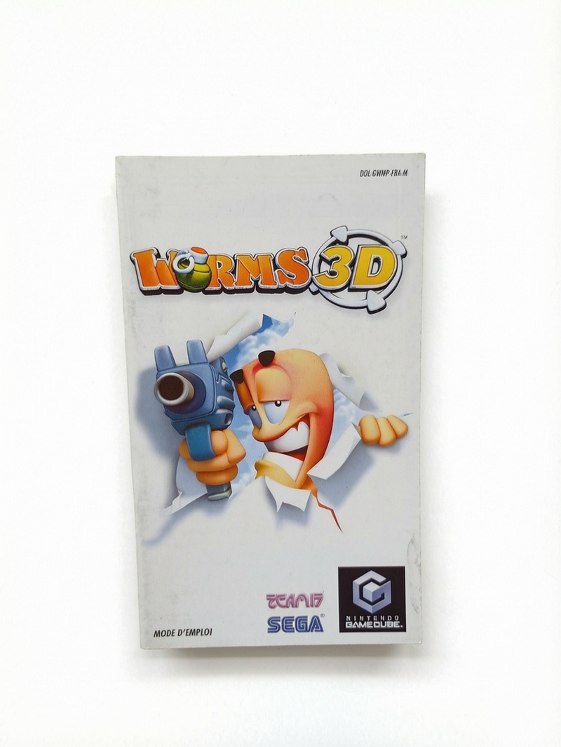 Notice Worms 3D GameCube