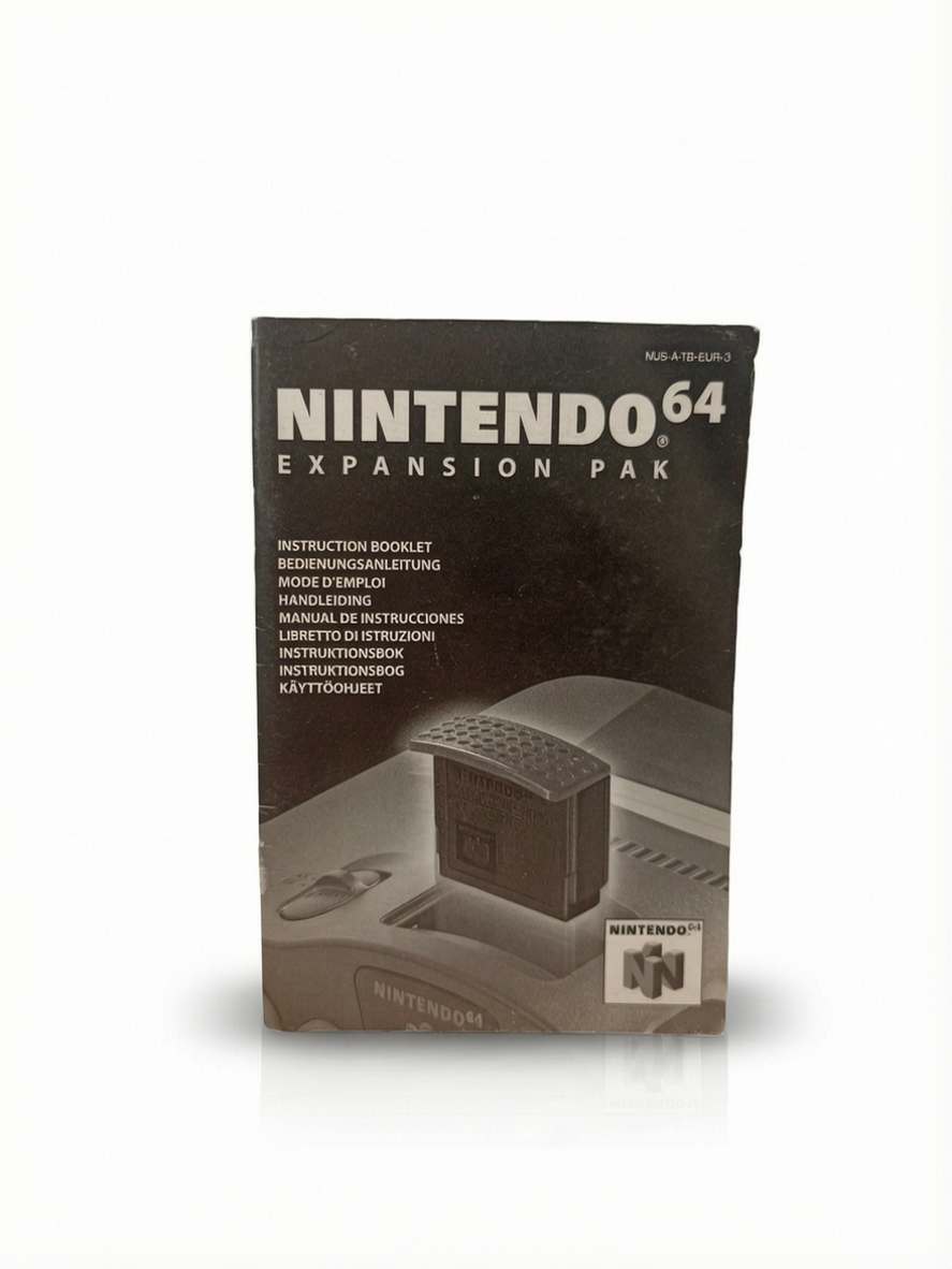 Notice expansion Pak Nintendo 64 EUR-3
