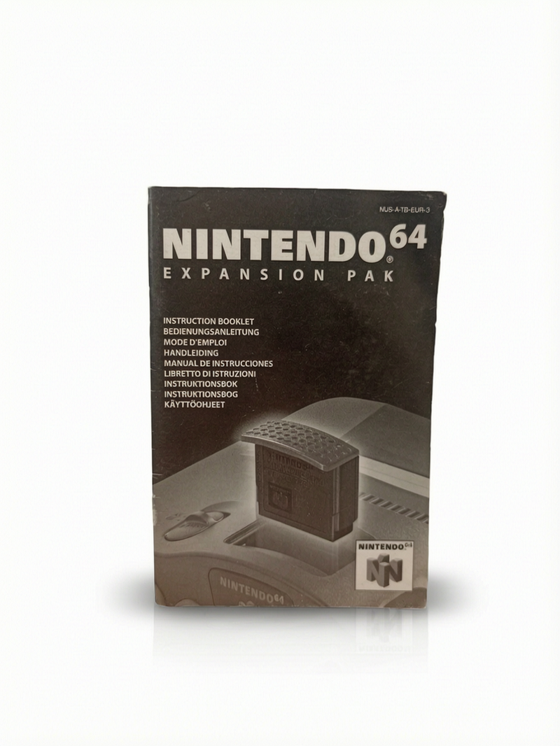 Notice expansion Pak Nintendo 64 EUR-3