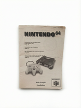 Notice Console Nintendo 64 FAH