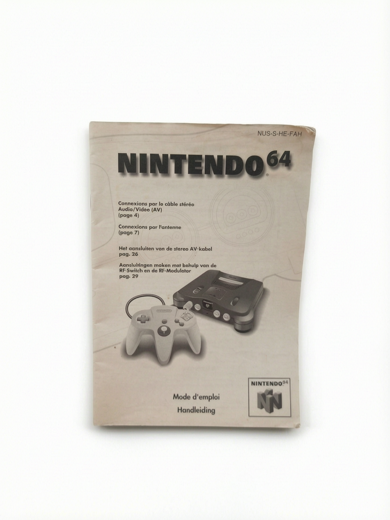 Notice Console Nintendo 64 FAH