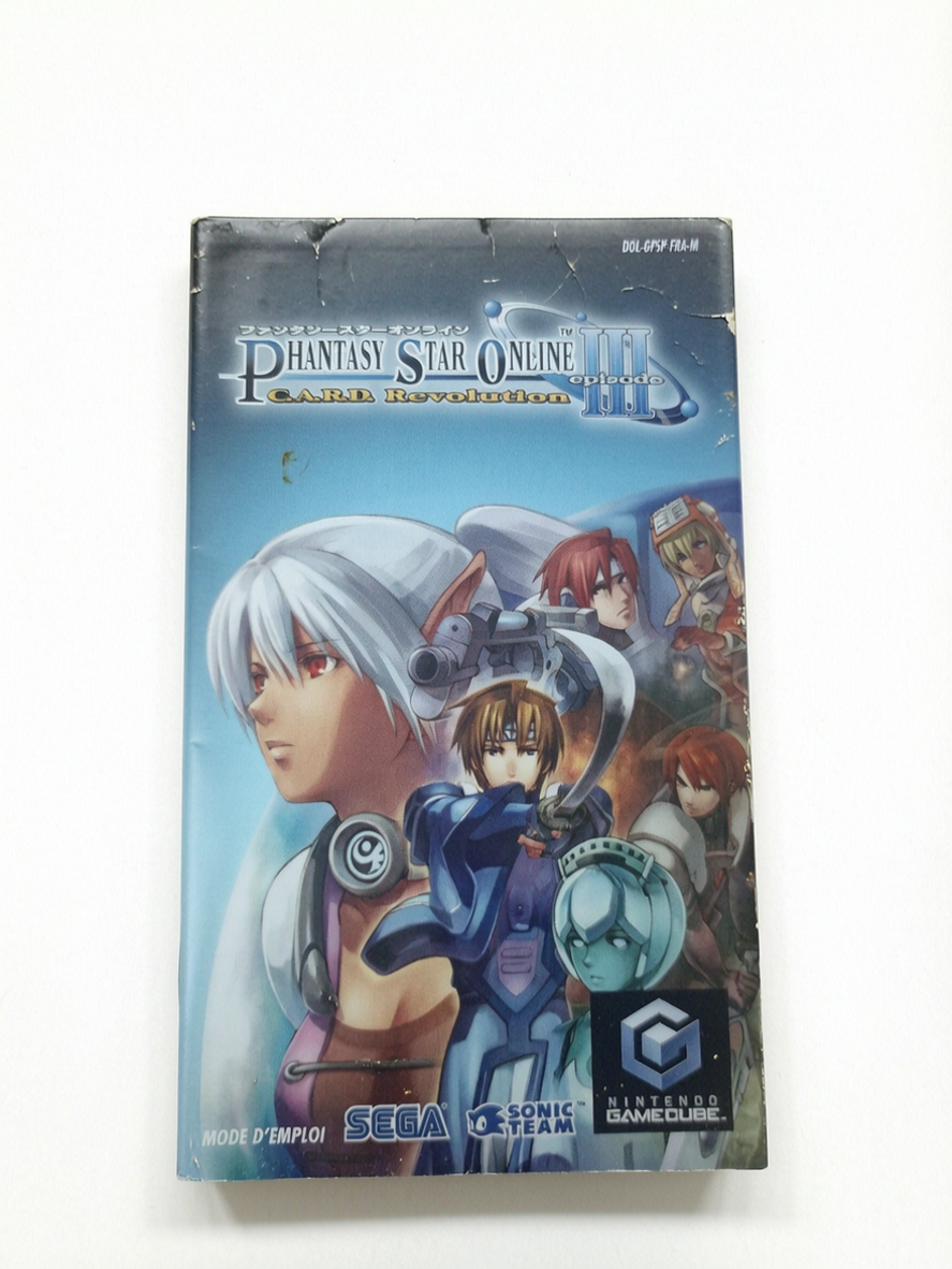 Notice Phantasy Star Online Episode III : C.A.R.D. Revolution