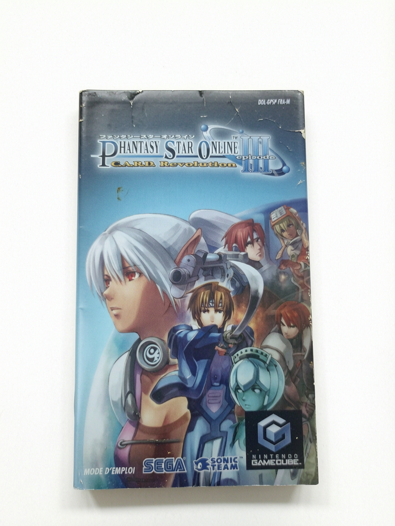 Notice Phantasy Star Online Episode III : C.A.R.D. Revolution