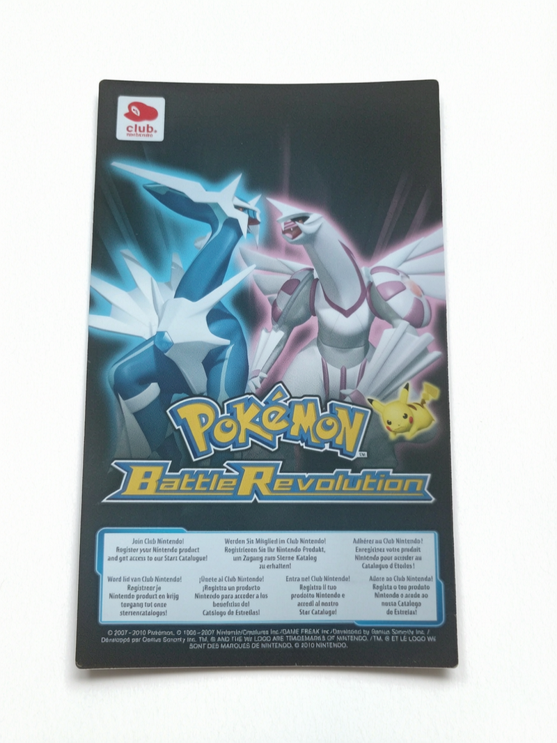 Carte VIP Pokémon Battle Revolution