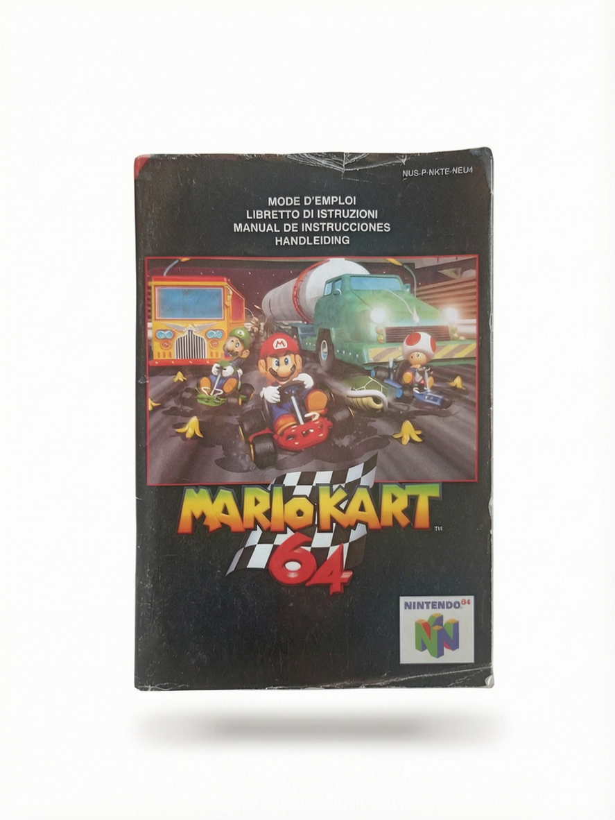 Notice Mario Kart Nintendo 64