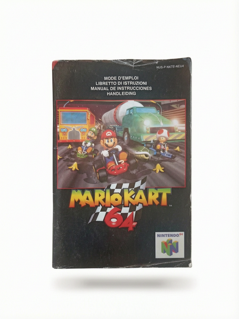 Notice Mario Kart Nintendo 64