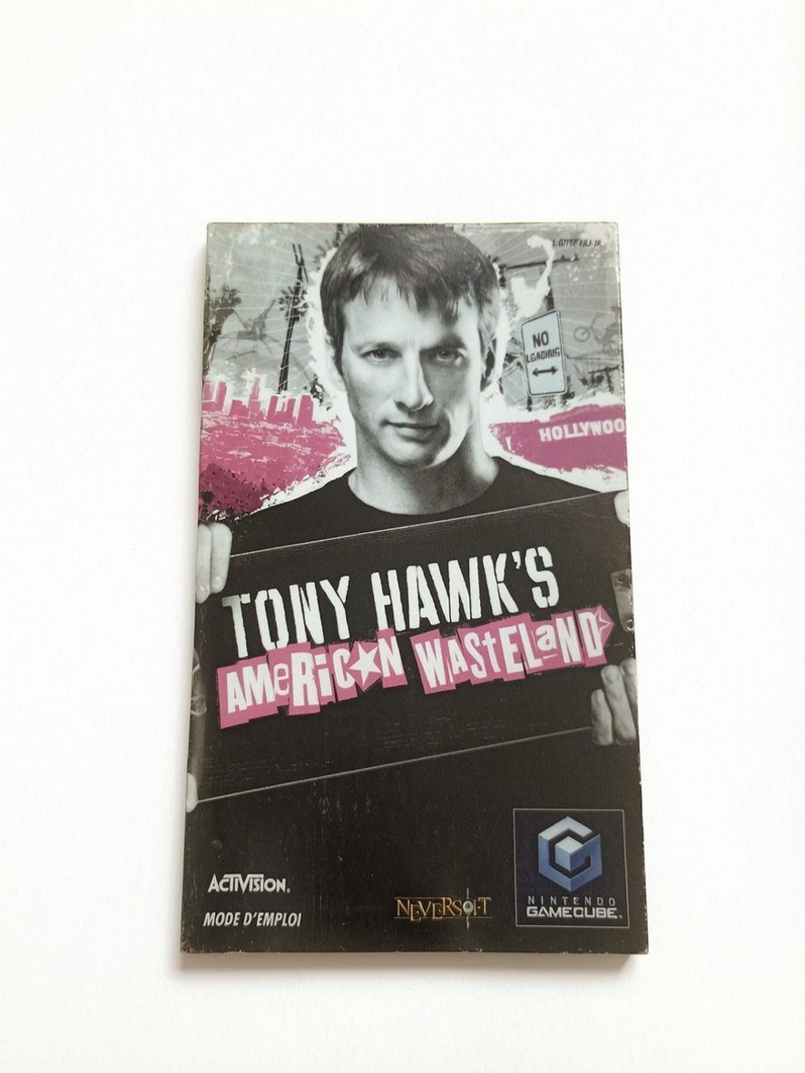 Notice Tony Hawk's American Wasteland