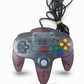 Manette Violette Transparente