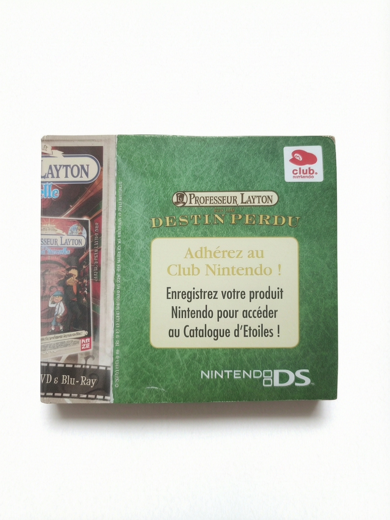 Carte VIP Professeur Layton Nintendo DS